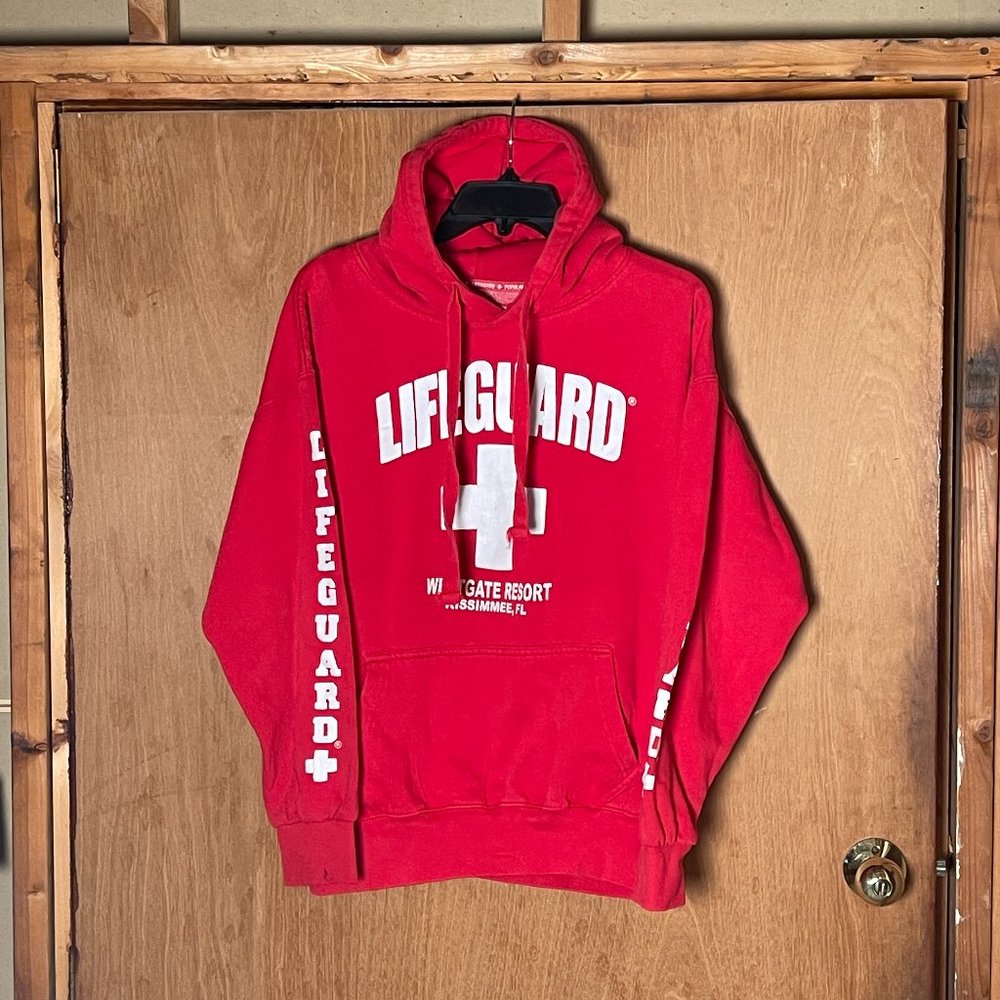LifeGuard Hoodie in Red, Kissimmee, Florida
